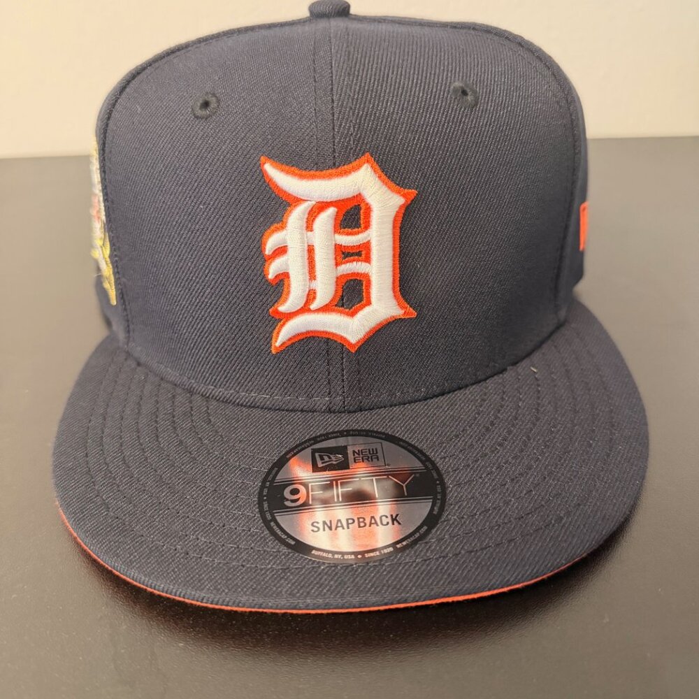 New Era Detroit Tigers Exclusive Snapback Black/Orange, 1968 World Series Badge